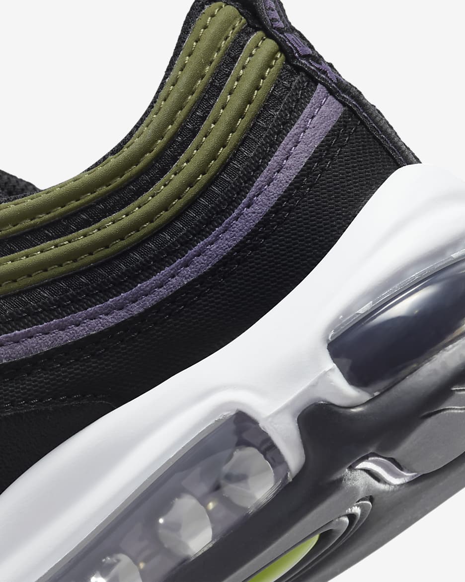 Air max 97 black green purple best sale